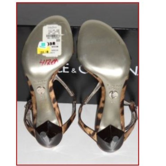 Dolce & Gabbana Leopard T-Strap Sandal Heels 38 - Picture 6 of 6